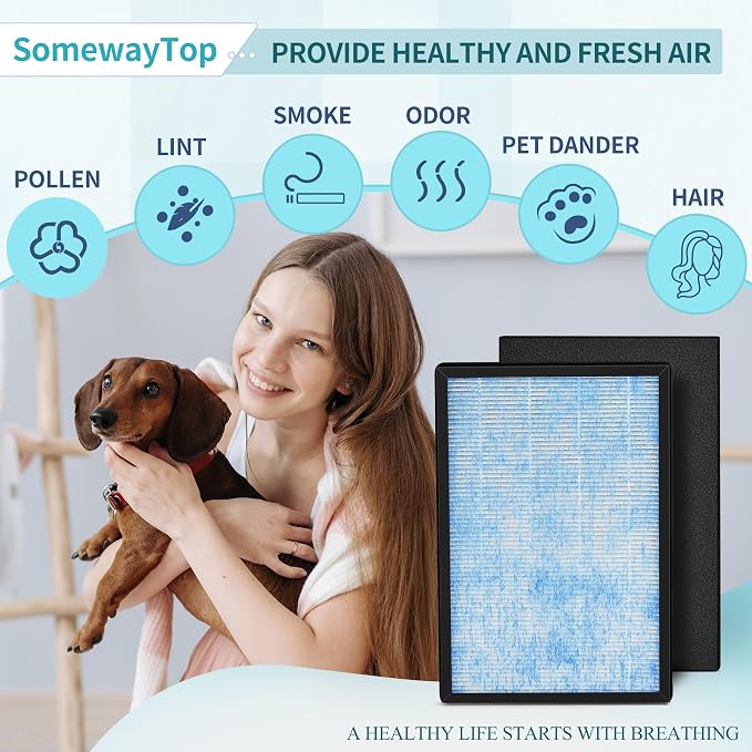 8L HEPA Replacement Filter Set Compatible