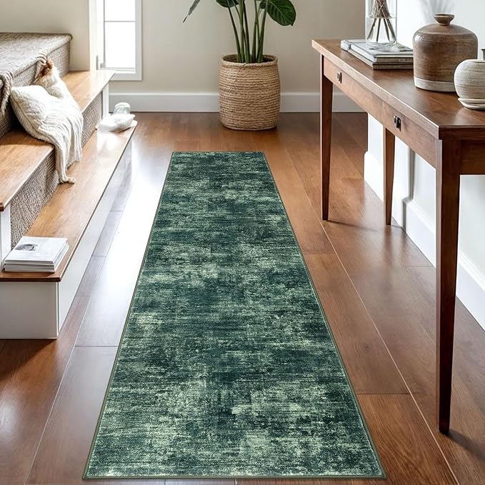 IOHOUZE Abstract Runner Rug 2x8 Ft Washable Runners