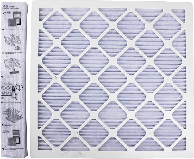 LEKEN 20x20x1 AC Furnace HVAC Filter Reusable Electrostatic Filters MERV 13