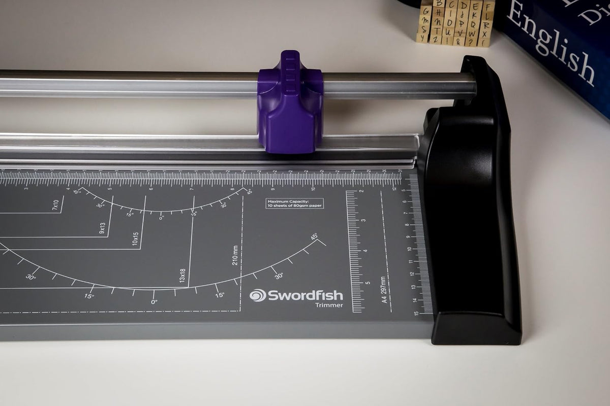 Swordfish 'Edge 450' A3 10 Sheet Rotary Paper Trimmer/Guillotine Ref: 42014x