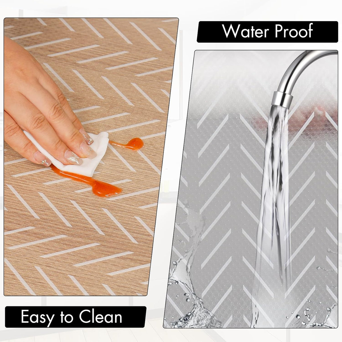 Cooyes Shelf and Drawer Liner for Kitchen Cabinets – Non-Adhesive