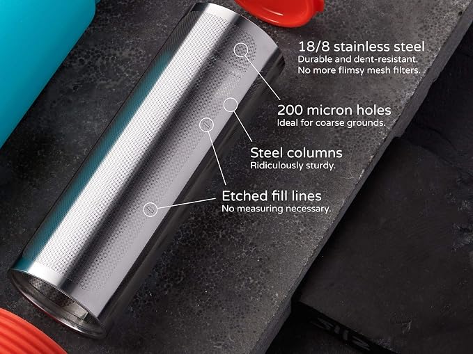 Rumble Go: Portable Cold Brew Coffee Filter