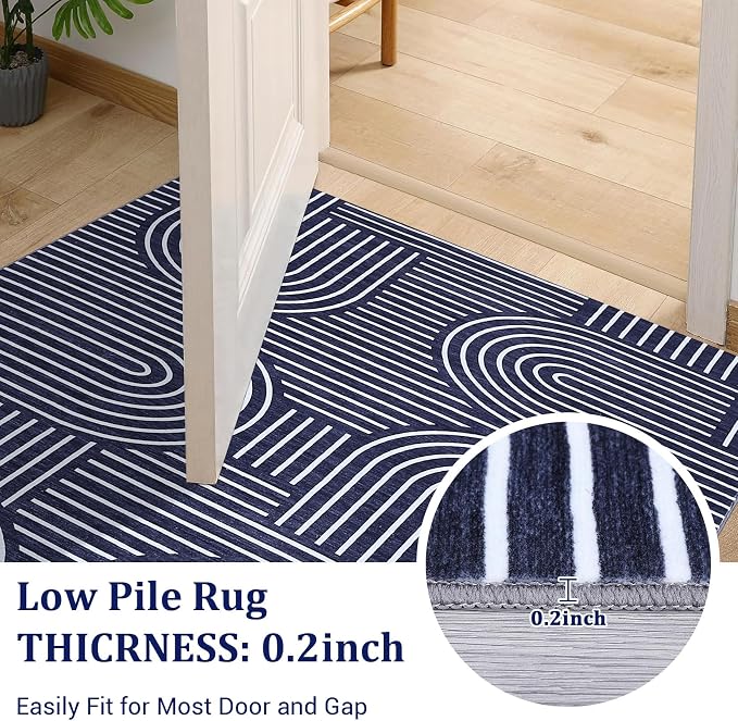 ROYHOME Modern Rug 2.5x10 Runners