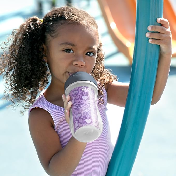 Chicco Insulated Straw Sippy Cup 12+ Months, 9oz Toddler Training Cup