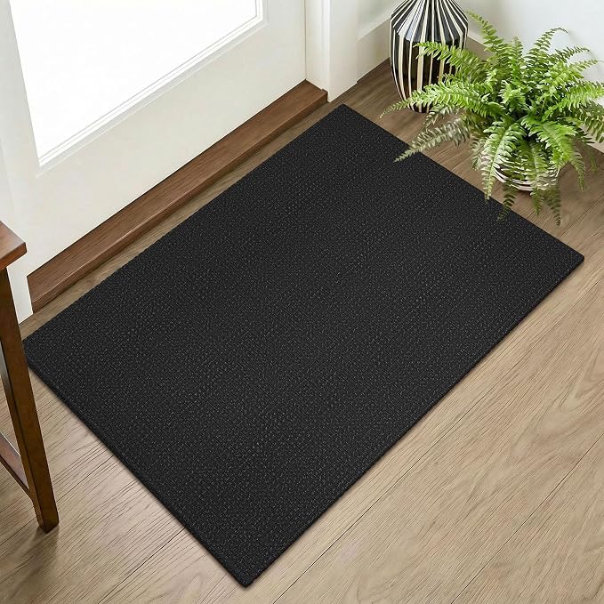 KOZYFLY Indoor Door Mat 2x3 ft Small Area Rugs Washable Front Door Mat Non Slip