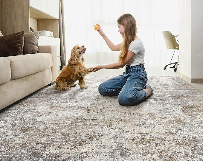 UERMEI 5x8 Area Rug Living Room Rugs