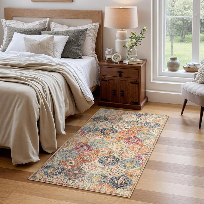 Lahome Kitchen Rugs Non Slip Washable Rugs