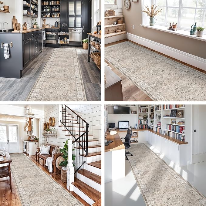 Hallway Washable Runner Rug