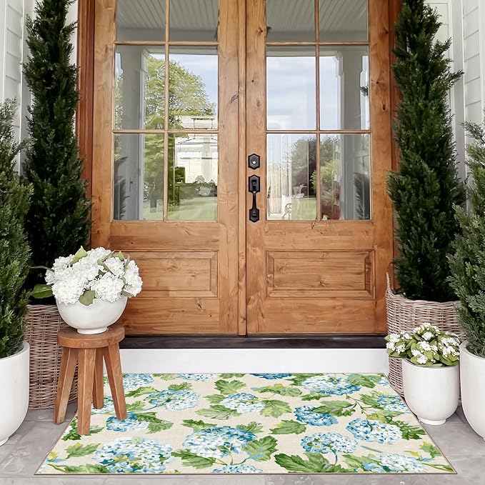 Floral Outdoor Rug
