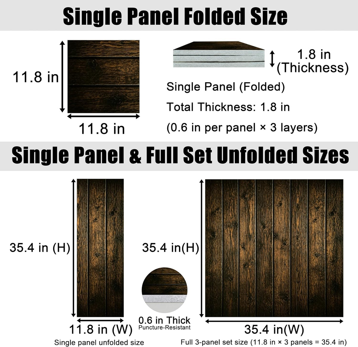 Felt Dart Board Wall Protector Foldable Cork Alternative Backing Board, 35.4x35.4 Inch Square with 0.6ickness & Adhesive Pads Darts Scoreboard, for Home, Basement & Garage