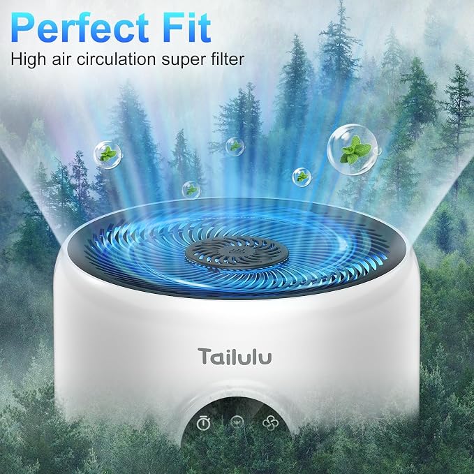 Tailulu D10 Replacement Filter, Air Purifier Filter
