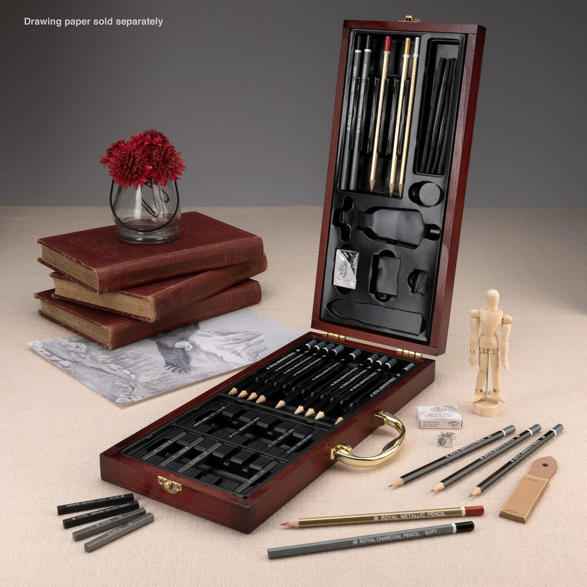 Royal & Langnickel Premier 40 Piece Sketching Artist Case