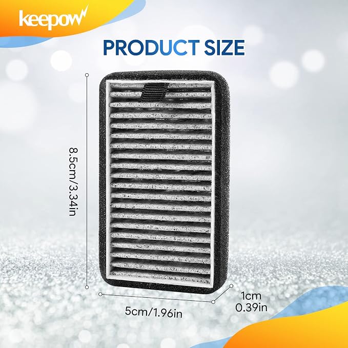 KEEPOW DSTx HEPA +Carbon Filters Replacement Compatible