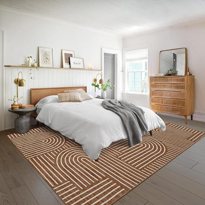 ROYHOME Washable Rug 8x10 Area Rugs