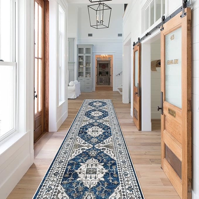 Hallway Washable Runner Rug