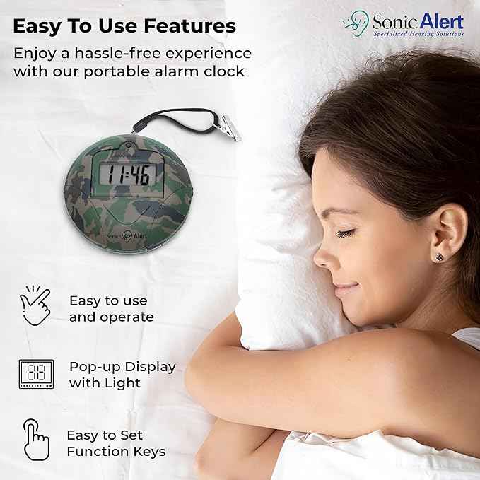 Sonic Alert Digital Alarm Clock