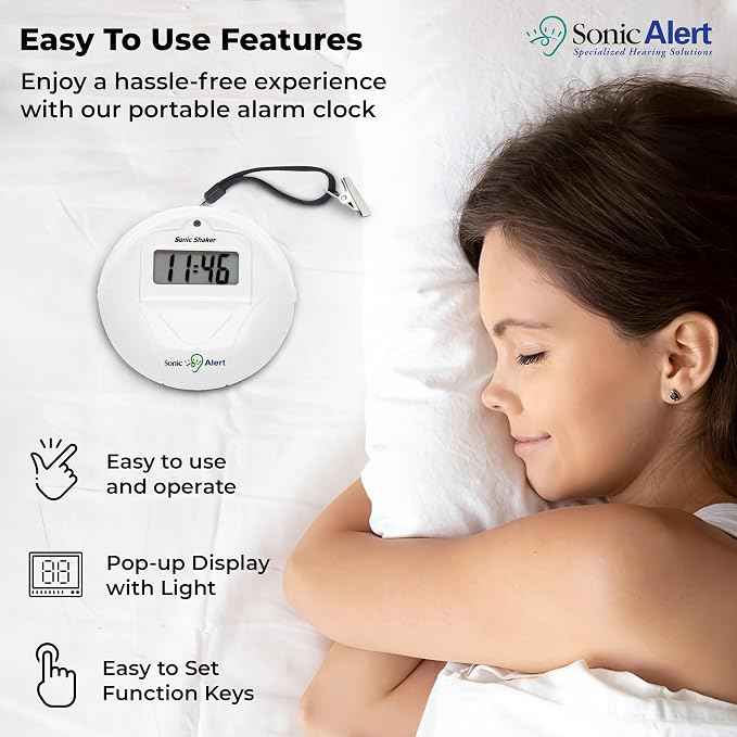 Sonic Alert Digital Alarm Clock