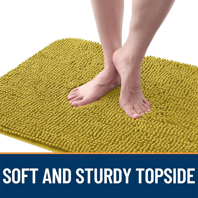 OLANLY Dog Door Mat for Muddy Paws 24x16, Absorbs Moisture and Dirt, Absorbent