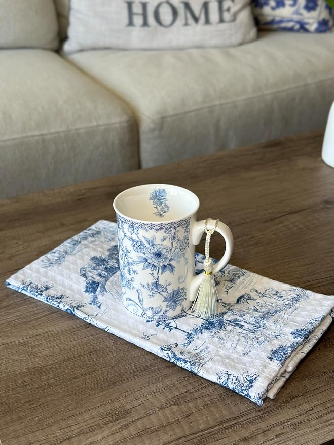 STP GOODS Porcelain Tea/Coffee Cup in Gift Box Fine Porcelain Coffee Cup Tea