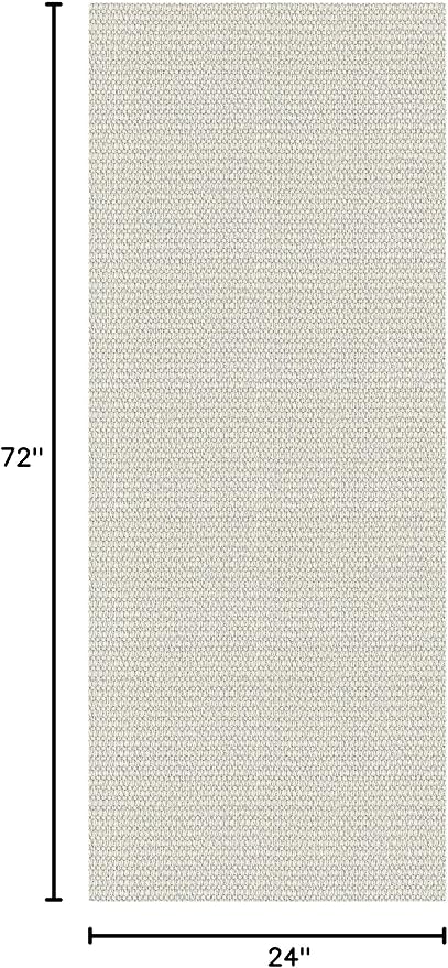 EARTHALL Woven Runner Rug 2x6 Ft Washable Runners