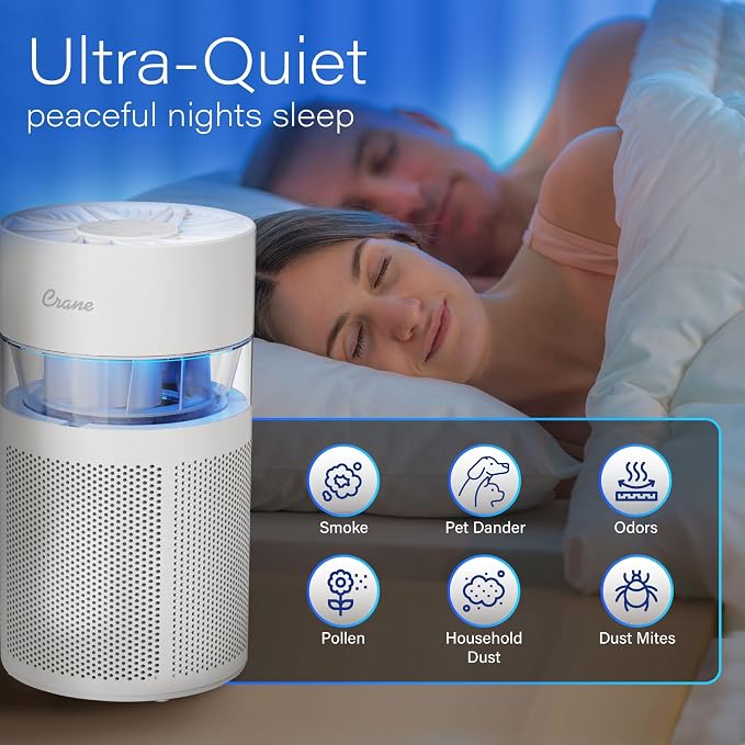 Crane True HEPA Air Purifier
