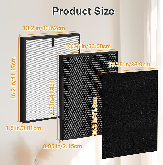 12-Pack 3000 Replacement Filters Compatible