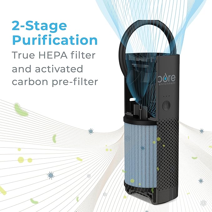 Pure Enrichment PureZone Mini Portable Air Purifier
