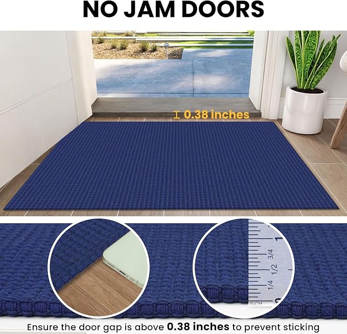 IOHOUZE Washable Runner Rug 2x7 Non Slip Runners