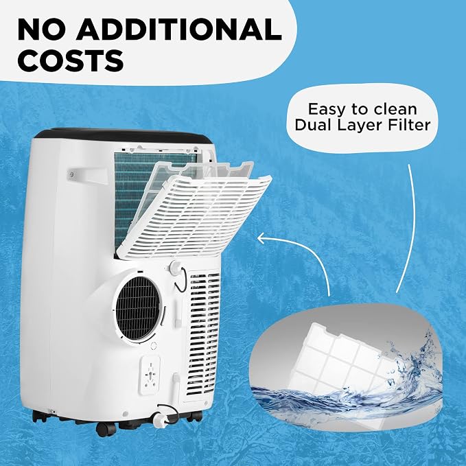 Portable Air Conditioners 8, 000 BTU AIRO COMFORT, AC Unit Floor Standing