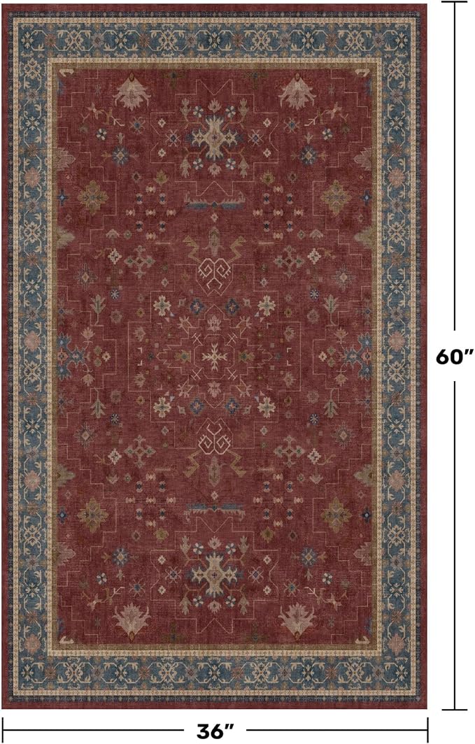 Washable 3x5 Entry Way Rugs Indoor