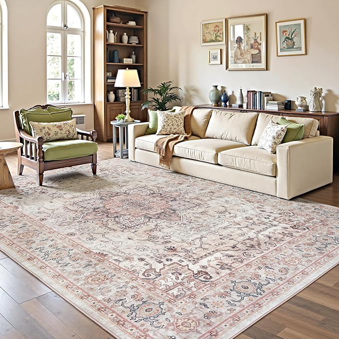 Lofus 5x7 Area Rugs for Living Room, Washable Area Rug, Rugs for Bedroom