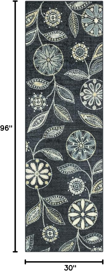 Maples Rugs Reggie Floral Runner Rug