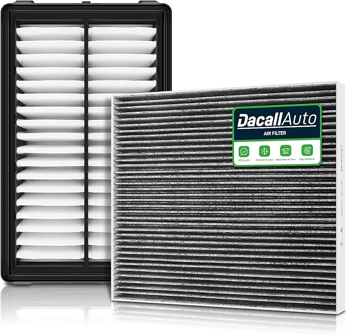 Engine & Cabin Air Filter Set for Hyundai Santa, Sorento; Replace 28113-L1000
