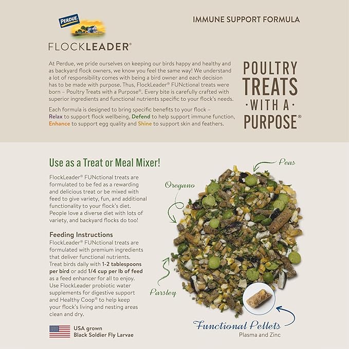 Defend, Functional Poultry Treats for Immune Support, 3.5 lb (Pack of 2)