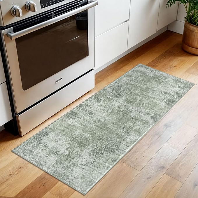 IOHOUZE Abstract Runner Rug 2x5 Ft Washable Runners