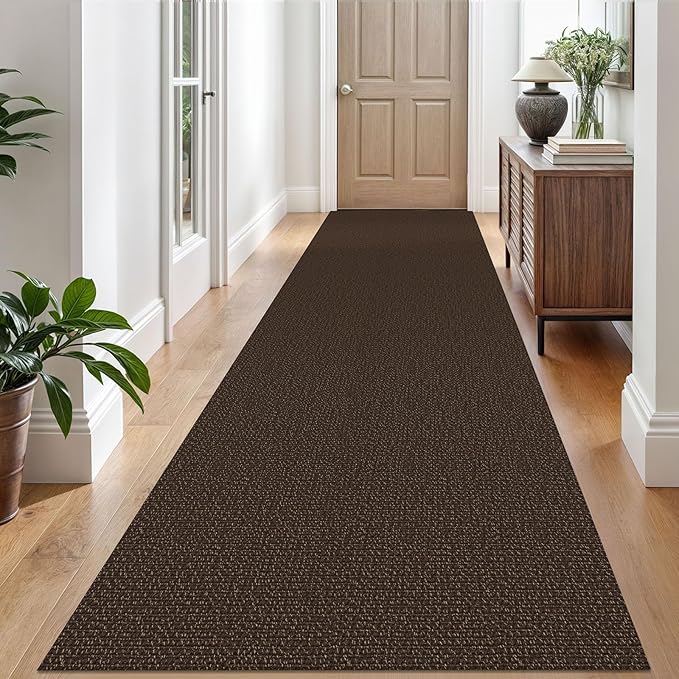 EARTHALL Washable Runner Rug 3x10 Ft Non Slip Runners
