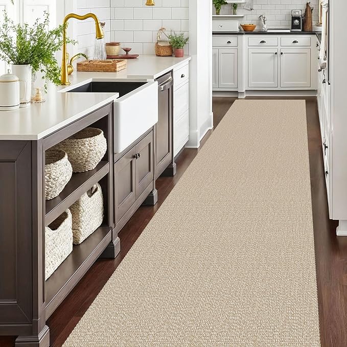 EARTHALL Extra Long Runner Rug 3x16 Ft Washable Runners