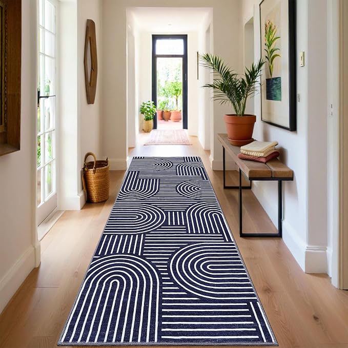 ROYHOME Modern Rug 2.5x10 Runners
