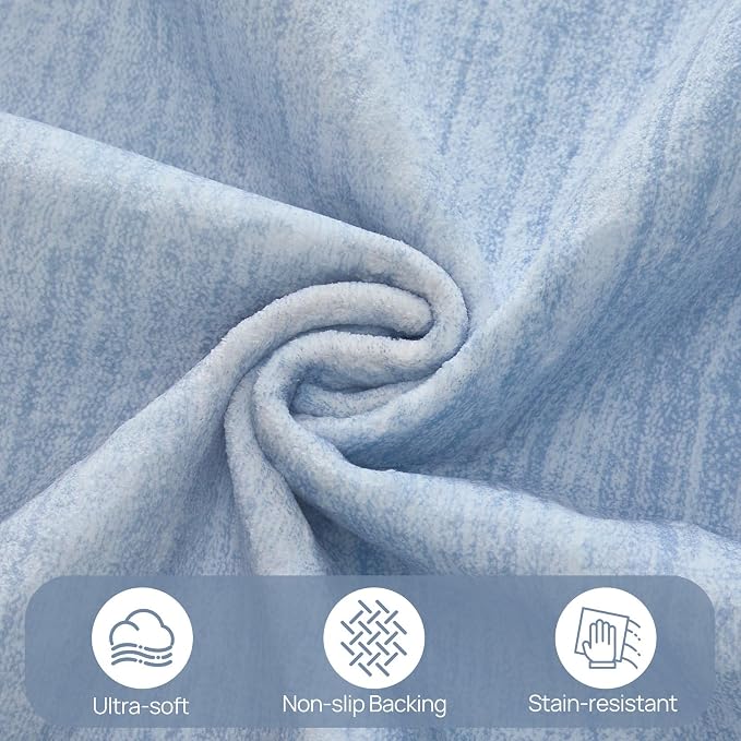 UERMEI 7x9 Washable Area Rug