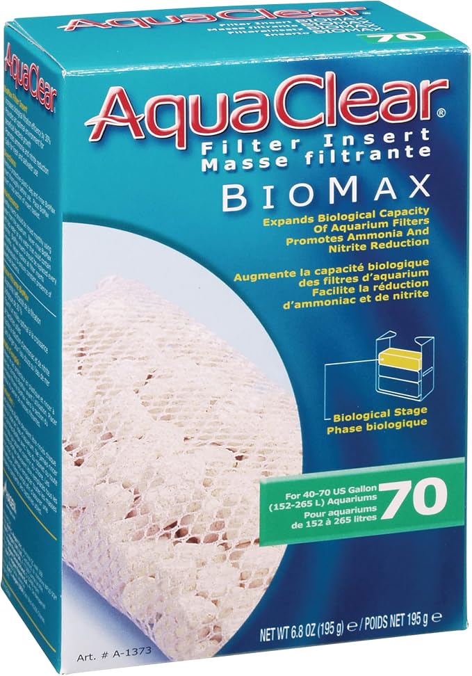 Aquaclear Fish A1373 70-Gallon Biomax, Large Breeds