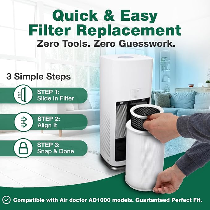 Air Purifier Filter Replacement – Compatible