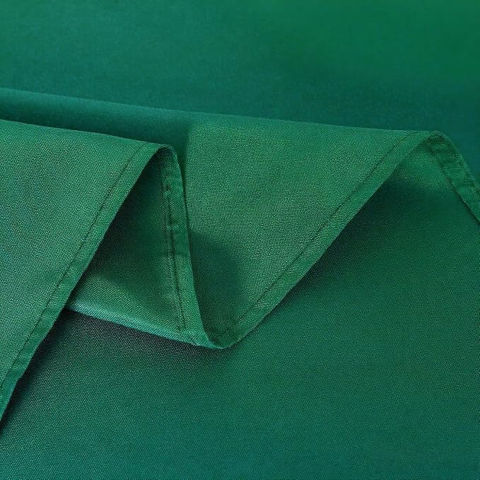 Green Table Runner, Waterproof Washable Runners 60 Inches Long | Reusable 12x60
