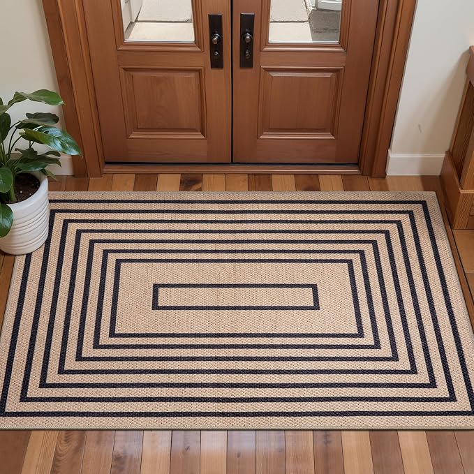 Tangsoo Easy Jute Rug 2x4 Small Throw Rugs