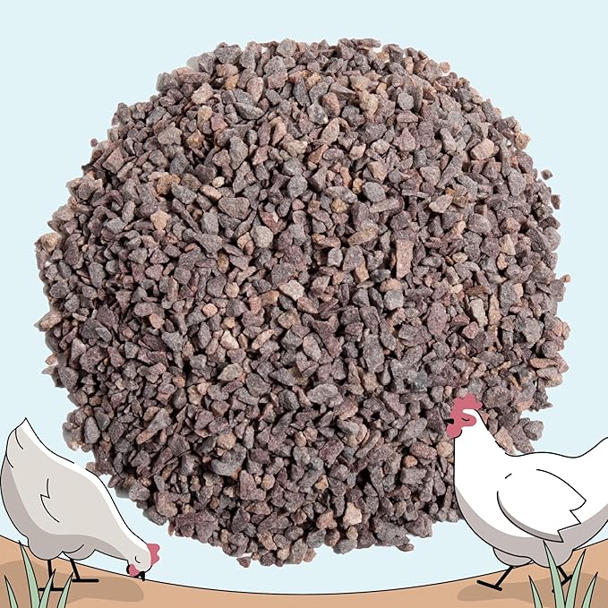 Mile Four Chicken Grit for Layer & Grower Chickens Age 8-20+ Weeks - 100% Natural Mineral Chicken Grit Quartzite, Poultry Grit, USA Mined, 4 lbs