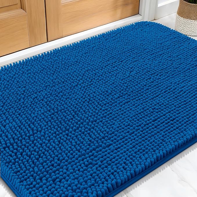 OLANLY Dog Door Mat for Muddy Paws 32x20, Absorbs Moisture and Dirt, Absorbent