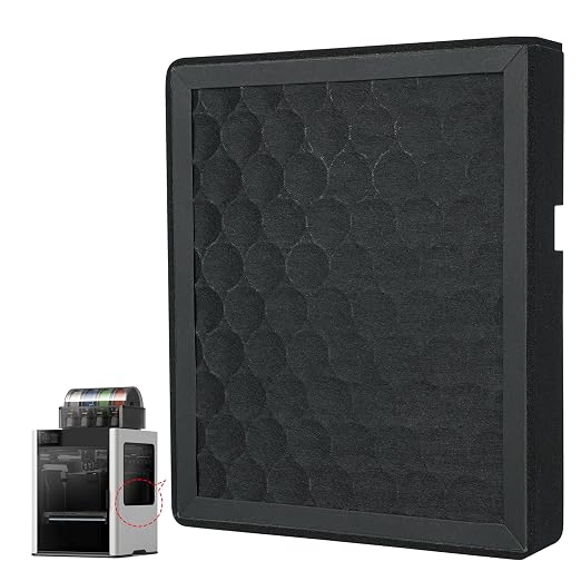 Air Filter for Bambu Lab H2S/H2D/H2D Laser, 3D Printer Activated Carbon Air