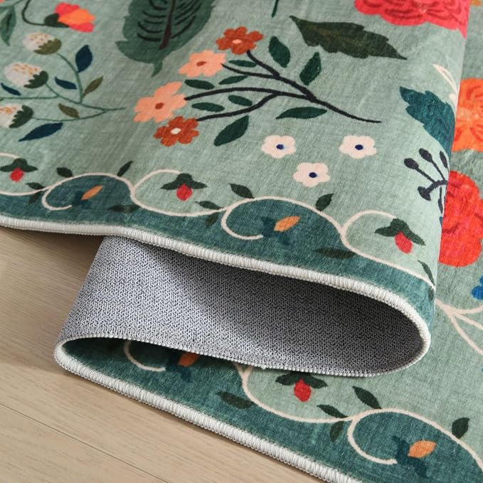 Rugcomf Washable Kitchen Runner 2'7"x12'
