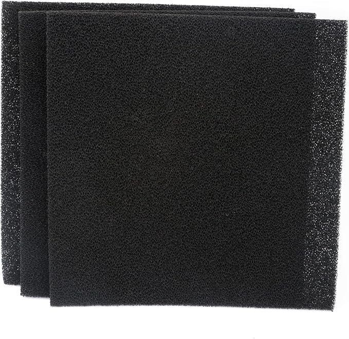 Cut to Fit Activated Carbon Media Pad, Pre Filter Carbon Sponge