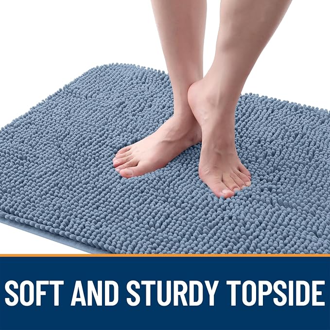OLANLY Dog Door Mat for Muddy Paws 30x20, Absorbs Moisture and Dirt, Absorbent