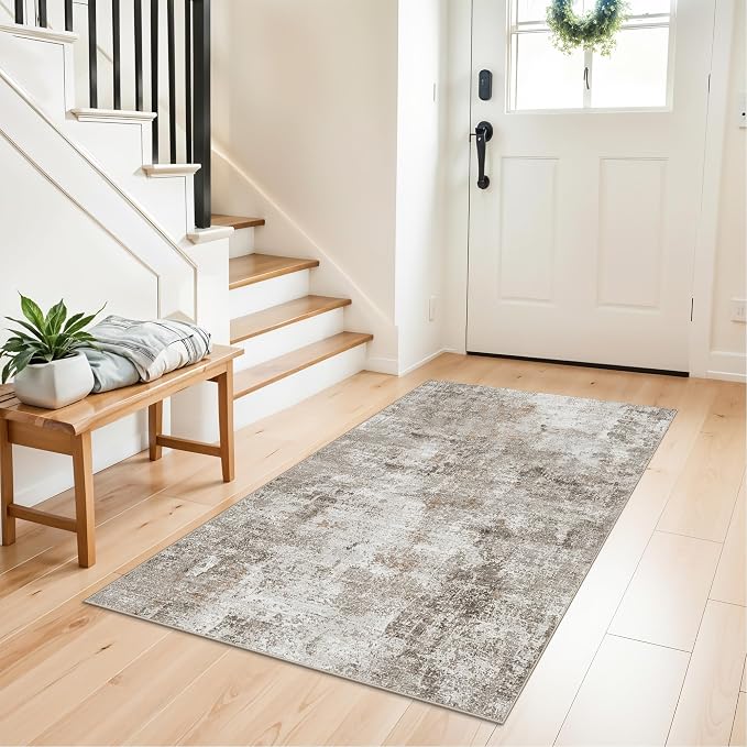 3x4 Washable Entryway Area Rug